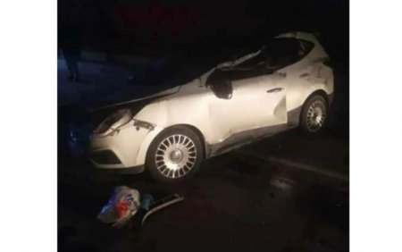 SON DƏQİQƏ: Bakıda DƏHŞƏTLİ qəza baş verdi, POLİS həlak oldu - FOTOLAR