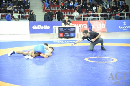 Güləş üzrə Azərbaycan çempionatının ilk gününün qalibləri müəyyənləşib