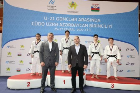 Gənc cüdoçular arasında keçirilən Azərbaycan birinciliyi başa çatıb