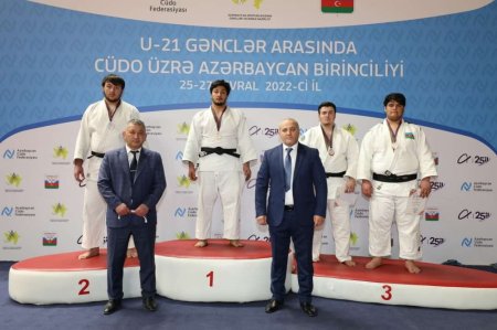 Gənc cüdoçular arasında keçirilən Azərbaycan birinciliyi başa çatıb