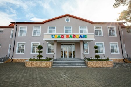 Şamaxı rayonunda körpələr evi-uşaq bağçasının və yeni məktəb binasının açılışı olub