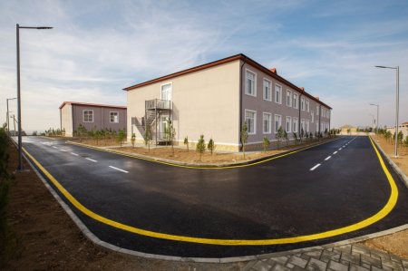 Şamaxı rayonunda körpələr evi-uşaq bağçasının və yeni məktəb binasının açılışı olub