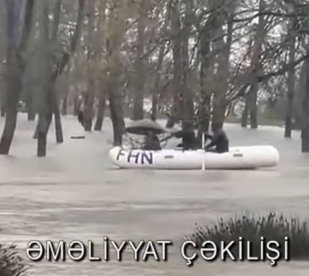 Masallı rayonunda köməksiz vəziyyətdə qalan vətəndaş təxliyə edilib