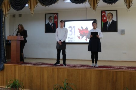 31 Mart soyqırımı bəşəriyyətə və sivilizasiyaya qarşı ağır cinayətdir