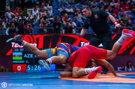 Yunan-Roma güləşçilərimiz Avropa çempionatına 1 qızıl, 1 gümüş və 2 bürünc medalla start veriblər