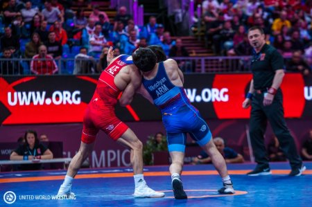 Yunan-Roma güləşçilərimiz Avropa çempionatına 1 qızıl, 1 gümüş və 2 bürünc medalla start veriblər