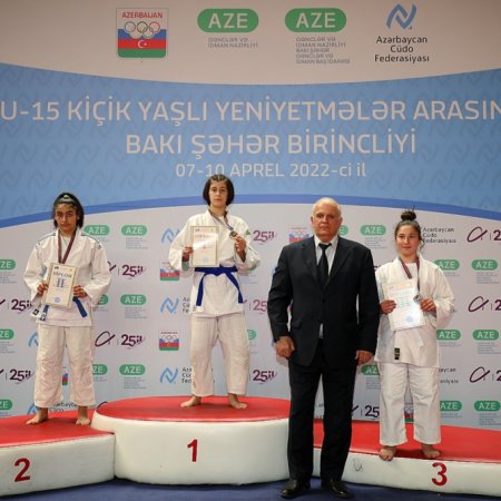 Cüdo üzrə Bakı şəhər birinciliyinə yekun vurulub