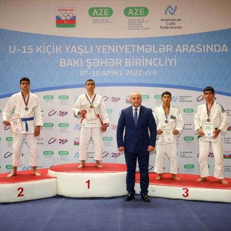 Cüdo üzrə Bakı şəhər birinciliyinə yekun vurulub