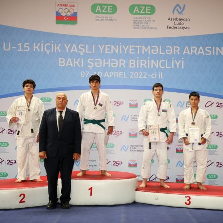 Cüdo üzrə Bakı şəhər birinciliyinə yekun vurulub