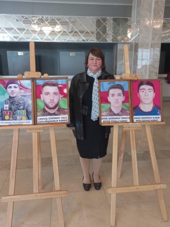 QƏBƏLƏDƏ "Vətəni sevən yaşadar" adlı bir kəndin iki oğlu tədbir keçirdi - FOTOLAR