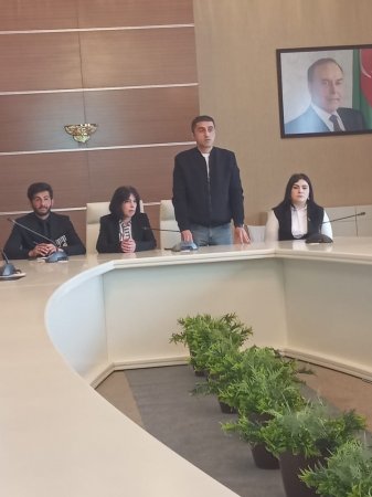 QƏBƏLƏDƏ "Vətəni sevən yaşadar" adlı bir kəndin iki oğlu tədbir keçirdi - FOTOLAR