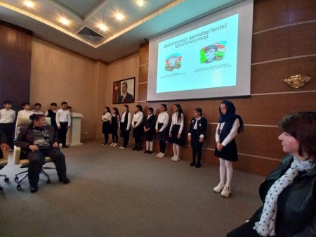 QƏBƏLƏDƏ "Vətəni sevən yaşadar" adlı bir kəndin iki oğlu tədbir keçirdi - FOTOLAR