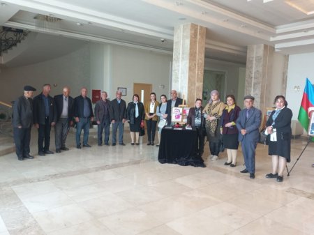 QƏBƏLƏDƏ "Vətəni sevən yaşadar" adlı bir kəndin iki oğlu tədbir keçirdi - FOTOLAR