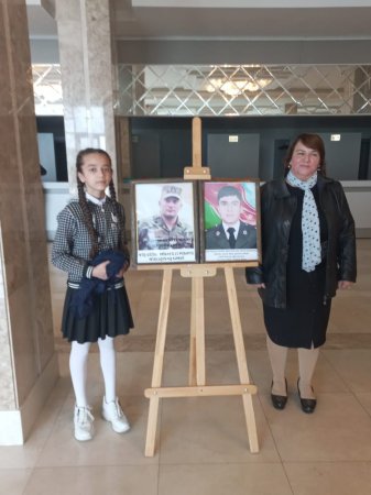 QƏBƏLƏDƏ "Vətəni sevən yaşadar" adlı bir kəndin iki oğlu tədbir keçirdi - FOTOLAR