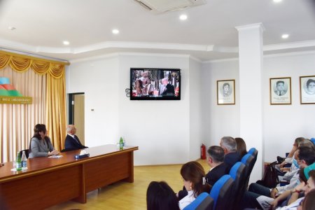 Şirvanda Zərifə Əliyevanın anadan olmasının 99 illiyinə həsr edilmiş elmi-nəzəri konfrans keçirilib