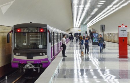 Bakı metrosunda qatarların hərəkət qrafikinə dəyişiklik olunub