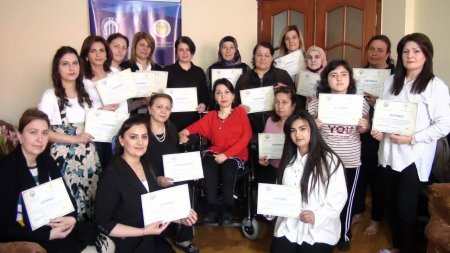 Sağlamlığı imkanları məhdud insanlar dərzilik sənətinə yiyələndi - FOTO Sağlamlığı imkanları məhdud insanlar dərzilik sənətinə yiyələndi - FOTO