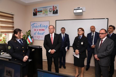 ABŞ-ın ölkəmizdəki səfiri Gömrük Akademiyasında olub ABŞ-ın ölkəmizdəki səfiri Gömrük Akademiyasında olub