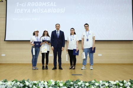 YAP Gənclər Birliyi və Bakı Ali Neft Məktəbinin birgə təşkil etdiyi 1-ci Rəqəmsal İdeya Müsabiqəsinə yekun vurulub