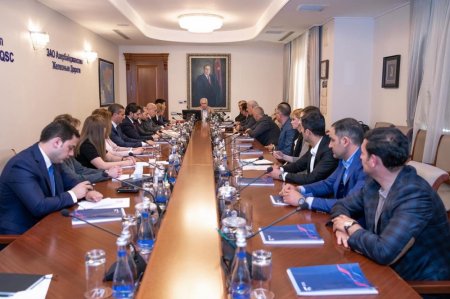 Azərbaycan Voleybol Federasiyasının İdarə Heyətinin iclası keçirilib Azərbaycan Voleybol Federasiyasının İdarə Heyətinin iclası keçirilib