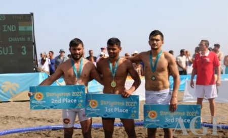 Çimərlik güləşçilərimiz dünya seriyasının ilk mərhələsində 38 min 800 xal qazanıblar