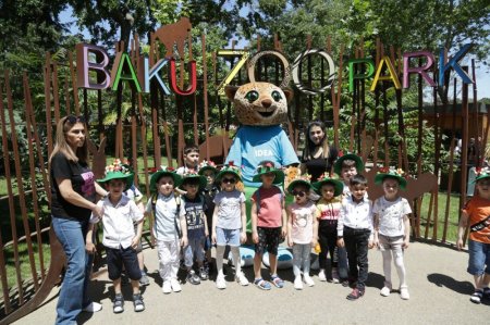Bakı Zooloji Parkında uşaqlar üçün şənlik təşkil edilib
