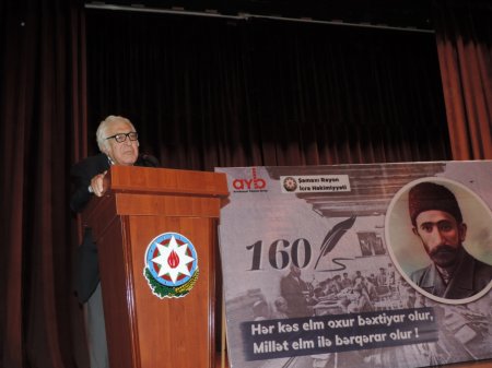 Şamaxıda Azərbaycan satirik şeirinin ustadı M.Ə.Sabirin anadan olmasının 160 illiyi ilə əlaqədar elmi-praktik konfrans keçirilib