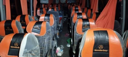 Şamaxıda avtobus qəzaya düşüb, yaralılar var