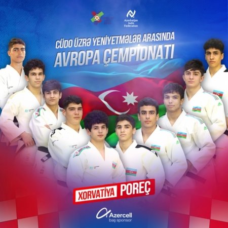 Cüdoçularımız Avropa birinciliyinin ilk yarış günündə 4 medal qazanıblar