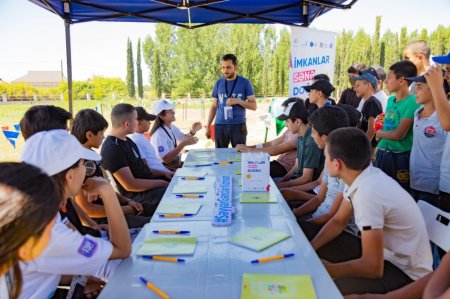 “Səyyar gənclər xidməti” layihəsi bu dəfə İmişli rayonunda həyata keçirilib