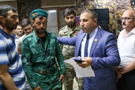 Benilüks Azərbaycanlıları Konqresi və “Dayaq” Təşkilatı şəhid ailələri və qazilərə Qurban sovqatı çatdırıb