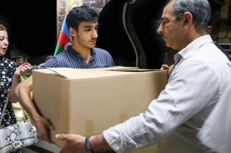 Benilüks Azərbaycanlıları Konqresi və “Dayaq” Təşkilatı şəhid ailələri və qazilərə Qurban sovqatı çatdırıb