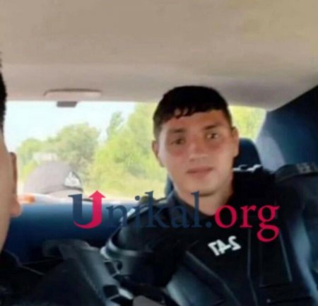 Bu gün qəzada ölən polisin FOTO-su