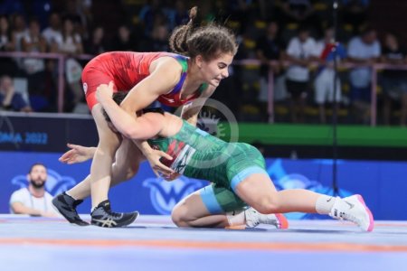 Azərbaycan güləşçisi Ruzanna Məmmədova dünya çempionu olub