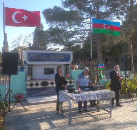 BAKININ QARADAĞ RAYONUNUN ƏLƏT QƏSƏBƏSİNDƏ ŞƏHİDİN DOĞUM GÜNÜ QEYD EDİLİB.
