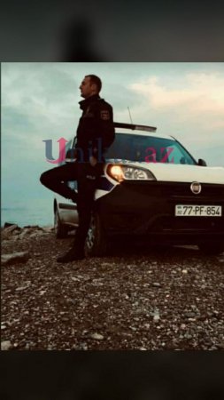 Həlak olan polisin - FOTOLARI