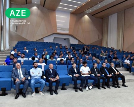 Olimpiya idman növləri üzrə milli federasiyaların nümayəndələri ilə görüş keçirilib