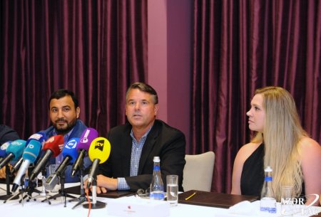 İşğaldan azad olunmuş ərazilərə səfər etmiş dünyanın məşhur səyyahlarının mətbuat konfransı keçirilib