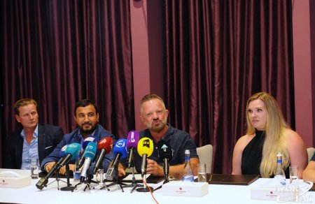 İşğaldan azad olunmuş ərazilərə səfər etmiş dünyanın məşhur səyyahlarının mətbuat konfransı keçirilib
