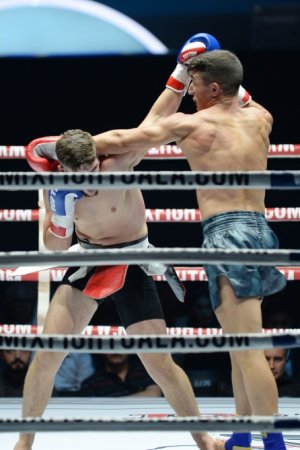 Azərbaycan kikboksçusu Zabit Səmədovun vida döyüş gecəsində qalib gəlib Azərbaycan kikboksçusu Zabit Səmədovun vida döyüş gecəsində qalib gəlib