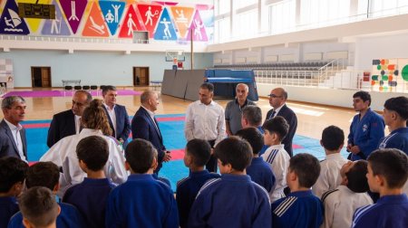 Cüdo Federasiyasının prezidenti regionlarda bu idman növünün daha da inkişaf etdirilməsi ilə bağlı müzakirələr aparıb