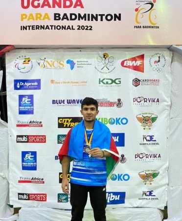 Azərbaycan parabadminton tarixində ilk medal Azərbaycan parabadminton tarixində ilk medal