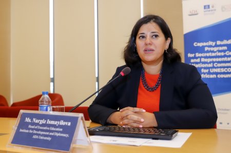 ADA Universitetində UNESCO üzrə Milli komissiyaların Baş katibləri üçün təlimlər yekunlaşıb