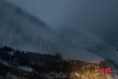Azərbaycana qar yağdı - FOTOLAR