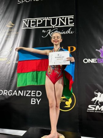Bədii gimnastika üzrə 5-ci beynəlxalq yarışda Azərbaycan komandası 26 medal qazanıb