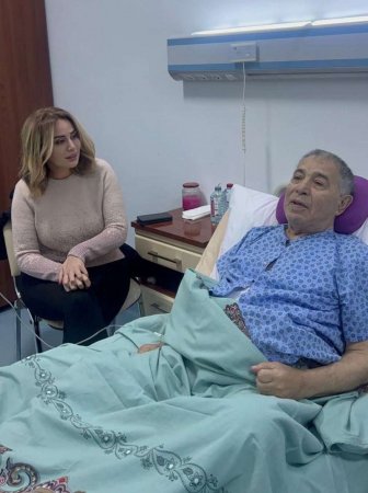 Xalq artisti xəstəxanaya yerləşdirildi (FOTO)