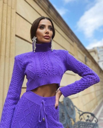 Məşhur model Bakıda (FOTOLAR)