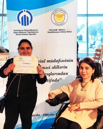 “GÜLSAM” Əlillərin Reabilitasiyası İctimai Birliyii - FOTOLAR “GÜLSAM” Əlillərin Reabilitasiyası İctimai Birliyii - FOTOLAR