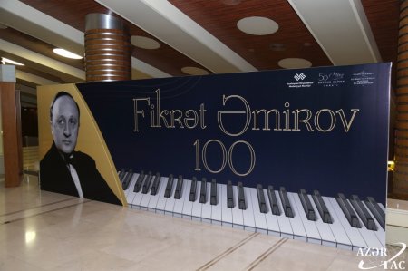 Heydər Əliyev Sarayında Fikrət Əmirovun 100 illiyi təntənəli şəkildə qeyd olunub