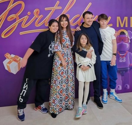 Leyla Əliyeva əkizlərini belə təbrik etdi - FOTOLAR